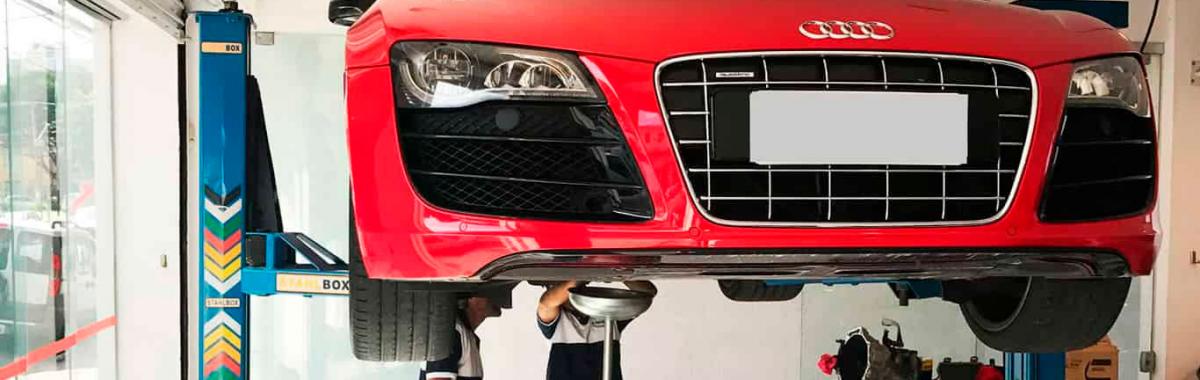 Troca de pastilhas para Audi